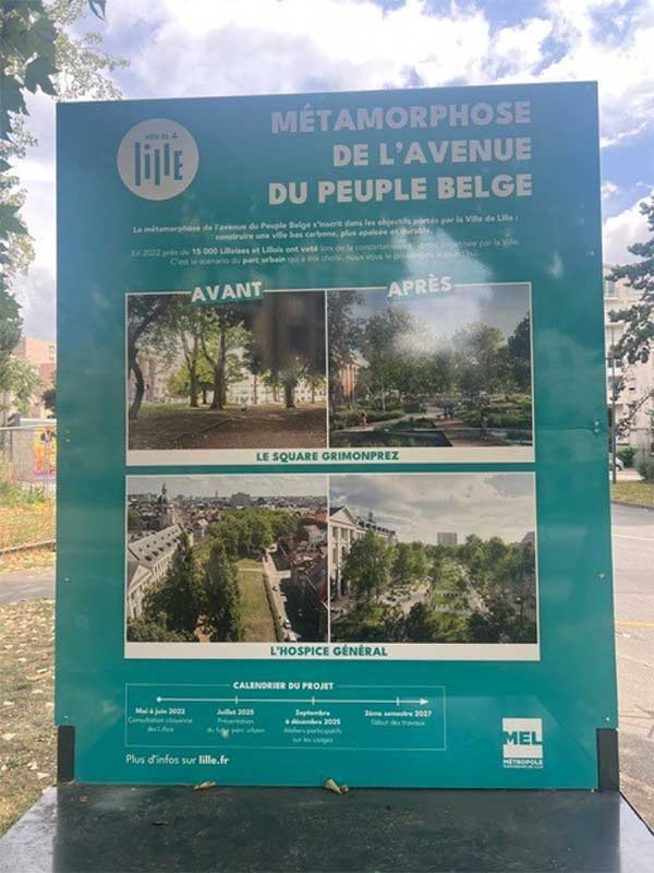 Métamorphose avenue Peuple Belge 2